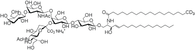 N-omega-CD3-Octadecanoyl monosialoganglioside  GM1 (NH4+ salt)